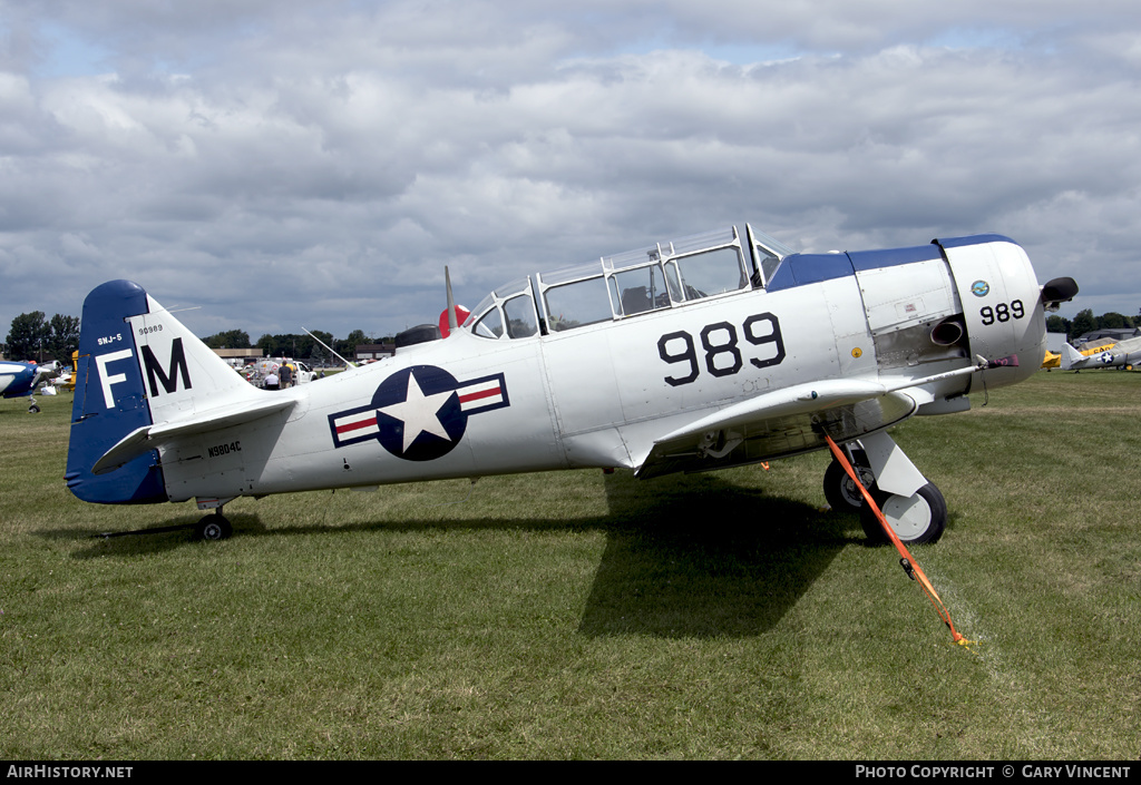 Aircraft Photo of N9804C / 90989 | North American SNJ-5 Texan | USA - Navy | AirHistory.net #450817