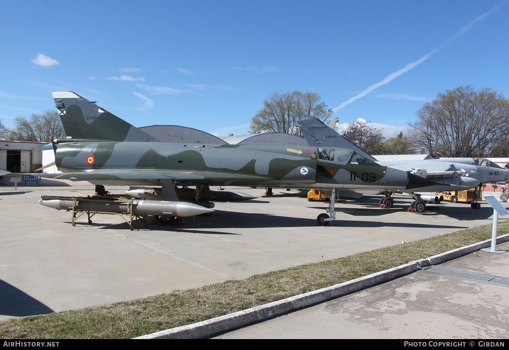 Aircraft Photo of C.11-09 | Dassault Mirage IIIEE | Spain - Air Force | AirHistory.net #450833