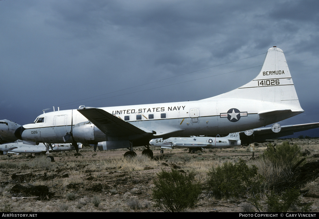 Aircraft Photo of 141026 | Convair C-131F | USA - Navy | AirHistory.net #450839