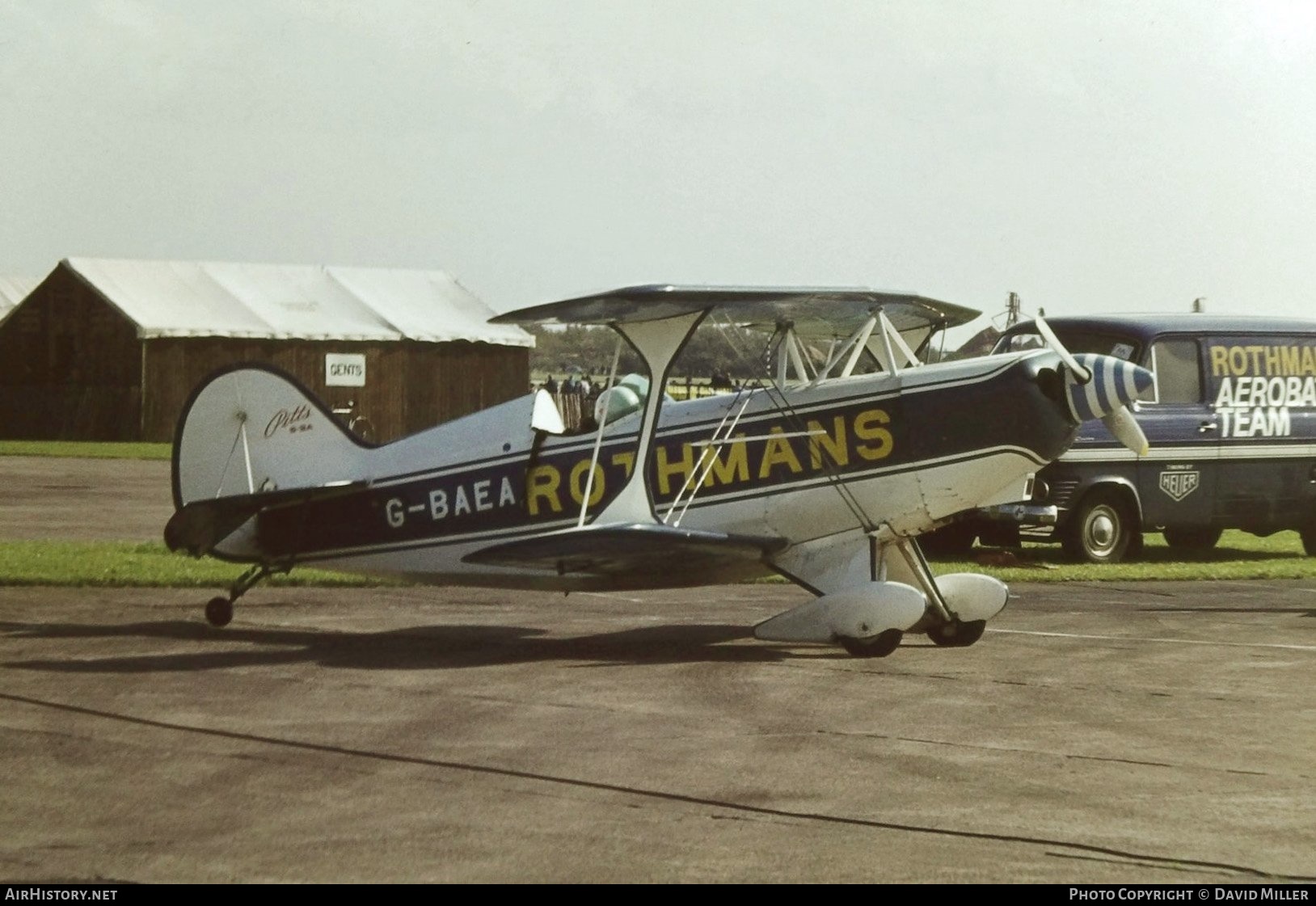 Aircraft Photo of G-BAEA | Aerotek Pitts S-2A Special | Rothmans International | AirHistory.net #450845