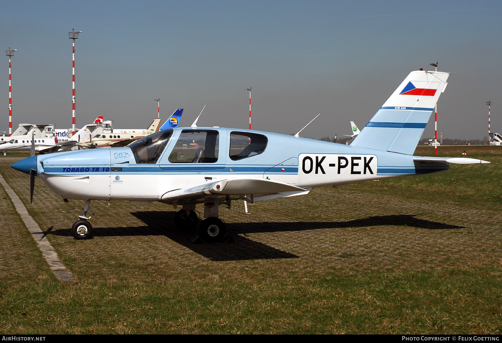 Aircraft Photo of OK-PEK | Socata TB-10 Tobago | AirHistory.net #450848