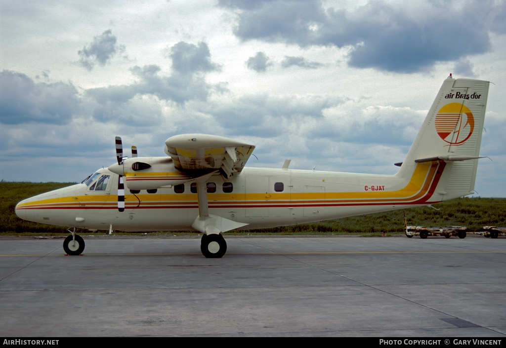 Aircraft Photo of C-GJAT | De Havilland Canada DHC-6-300 Twin Otter | Air Bras d'Or | AirHistory.net #450855