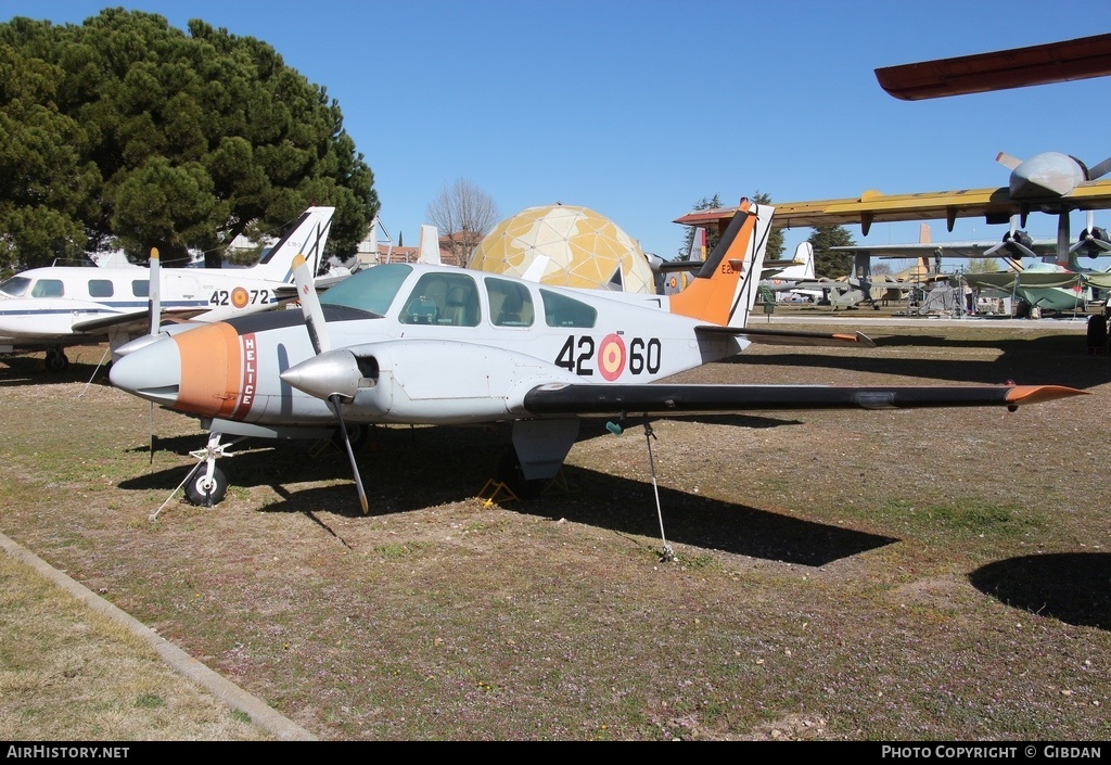 Aircraft Photo of E.20-1 | Beech 95-B55 Baron | Spain - Air Force | AirHistory.net #450859