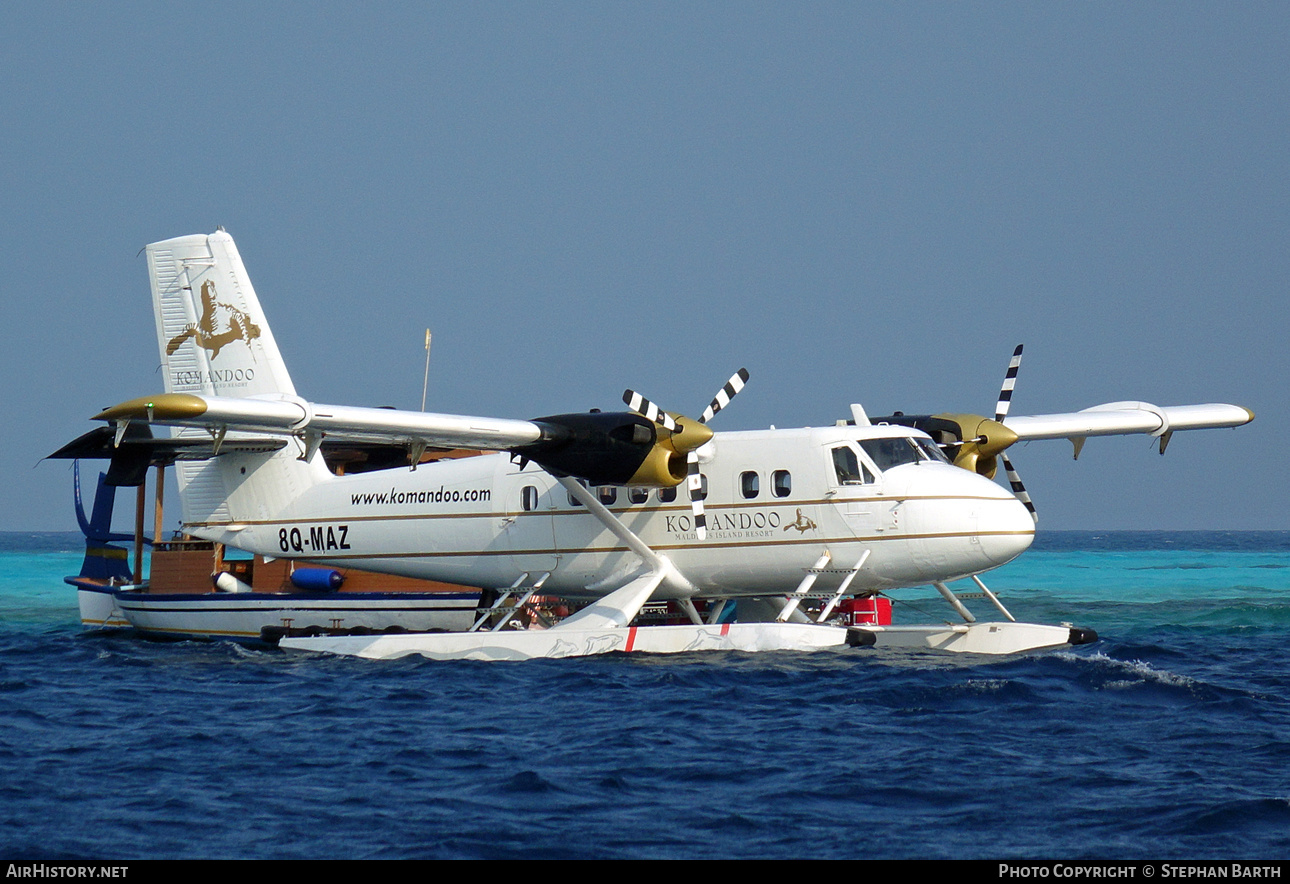 Aircraft Photo of 8Q-MAZ | De Havilland Canada DHC-6-300 Twin Otter | Komandoo Island Resort | AirHistory.net #450861