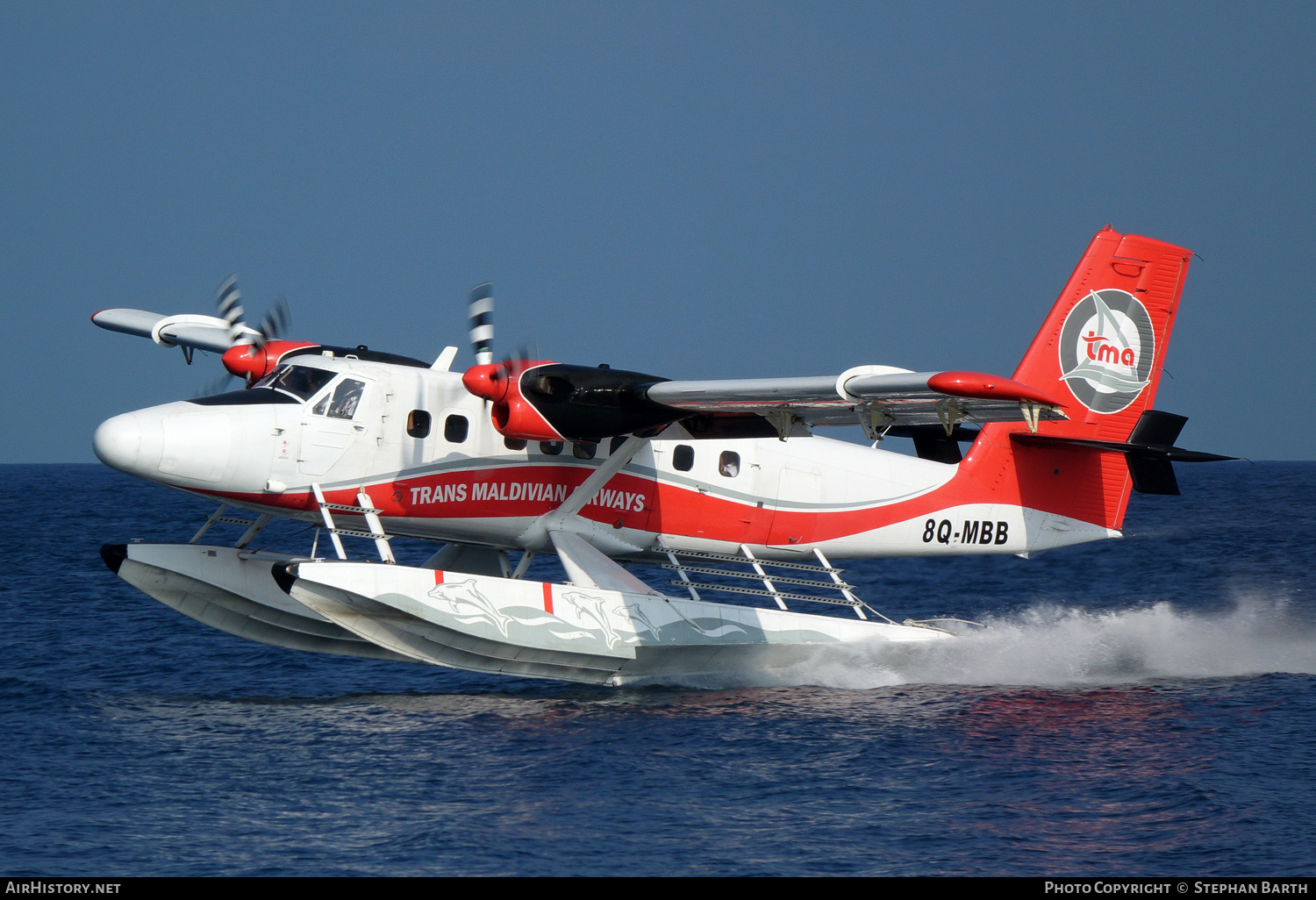 Aircraft Photo of 8Q-MBB | De Havilland Canada DHC-6-300 Twin Otter | Trans Maldivian Airways - TMA | AirHistory.net #450882