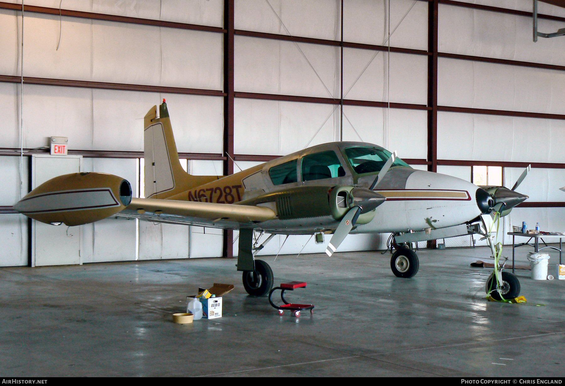 Aircraft Photo of N6728T | Cessna 310C | AirHistory.net #450890