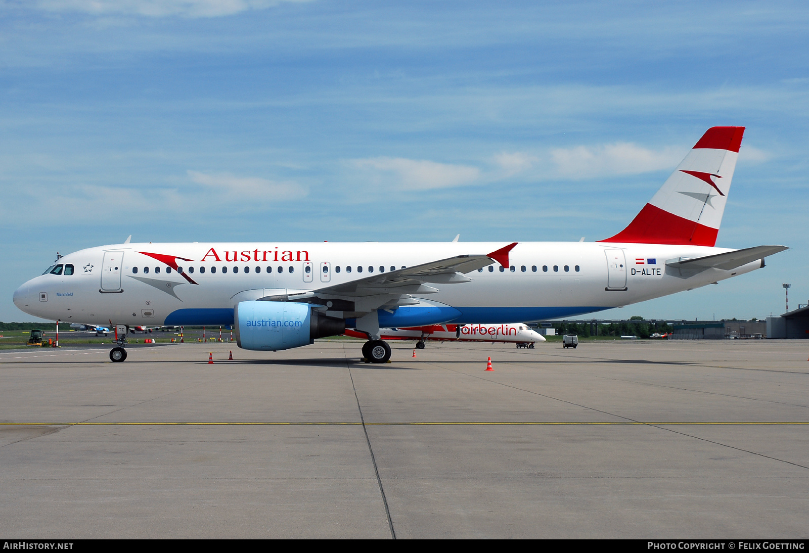 Aircraft Photo of D-ALTE | Airbus A320-214 | Austrian Airlines | AirHistory.net #450894