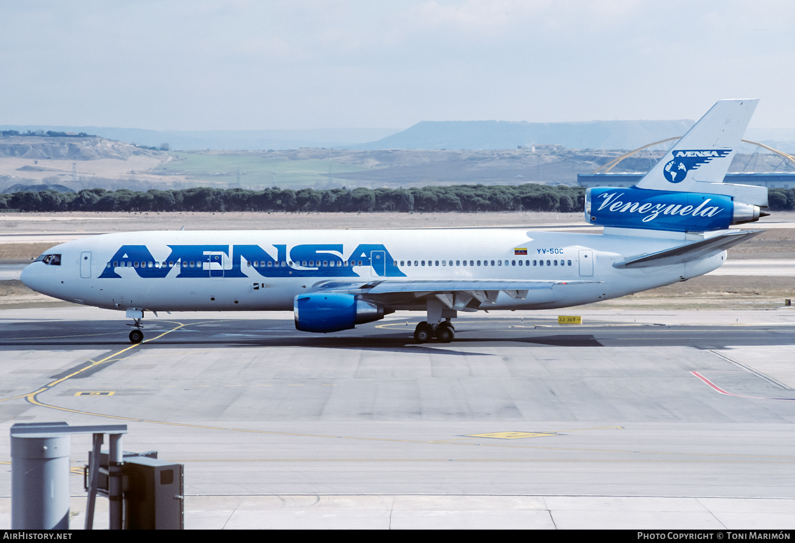 Aircraft Photo of YV-50C | McDonnell Douglas DC-10-30 | Avensa - Aerovías Venezolanas | AirHistory.net #450896