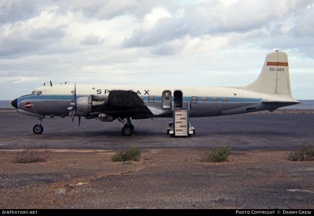 Aircraft Photo of EC-AZX | Douglas DC-6 | Spantax | AirHistory.net #450905