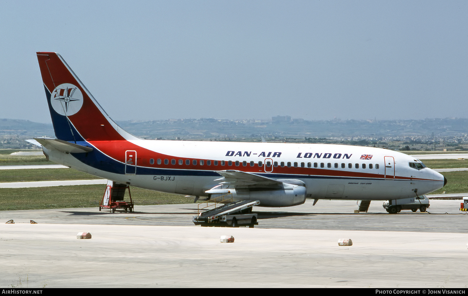 Aircraft Photo of G-BJXJ | Boeing 737-219/Adv | Dan-Air London | AirHistory.net #450915