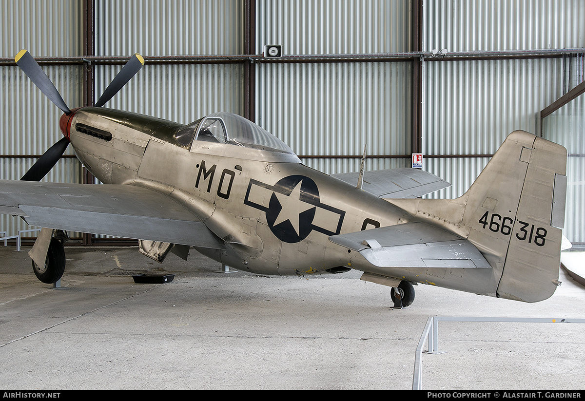 Aircraft Photo of 44-66318 | North American P-51D Mustang | USA - Air Force | AirHistory.net #450916