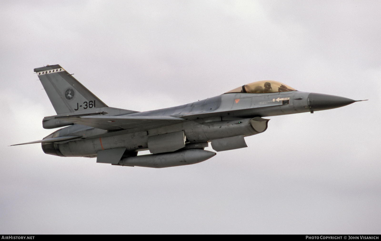 Aircraft Photo of J-361 | General Dynamics F-16A Fighting Falcon | Netherlands - Air Force | AirHistory.net #450920