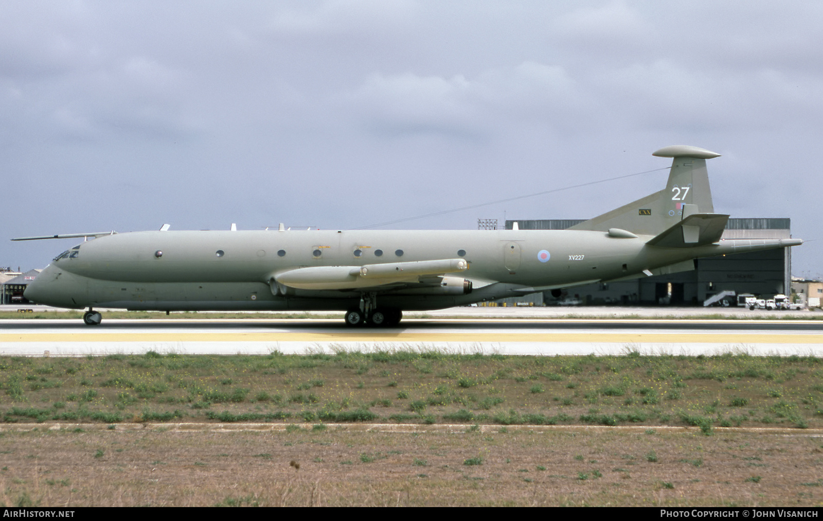 Aircraft Photo of XV227 | Hawker Siddeley HS-801 Nimrod MR.2P | UK - Air Force | AirHistory.net #450923