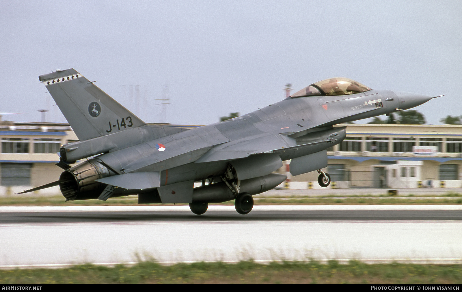Aircraft Photo of J-143 | General Dynamics F-16A Fighting Falcon | Netherlands - Air Force | AirHistory.net #450924