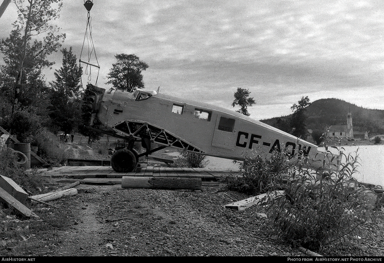 Aircraft Photo of CF-AQW | Junkers W 33f | AirHistory.net #450931