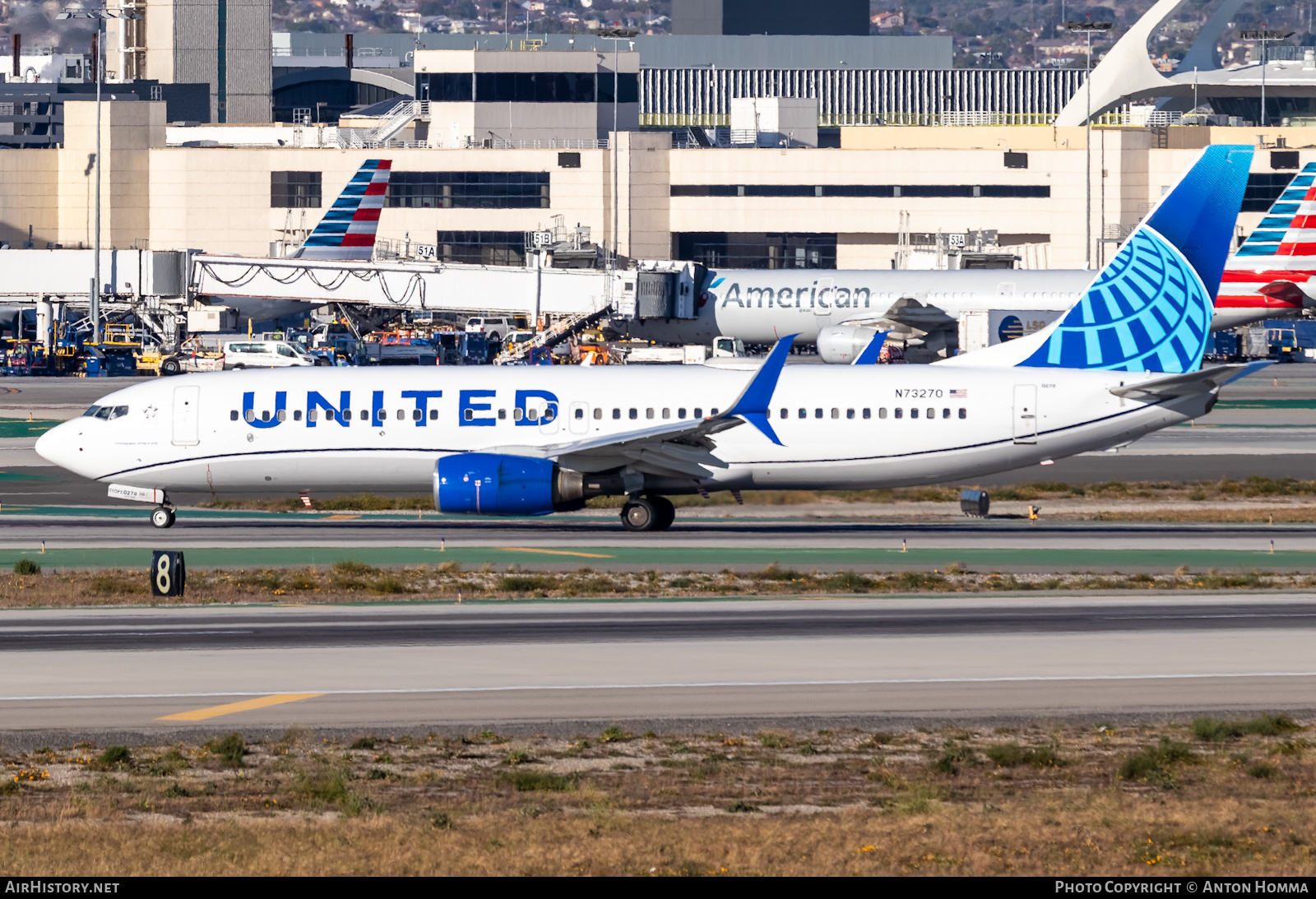 Aircraft Photo of N73270 | Boeing 737-824 | United Airlines | AirHistory.net #450958