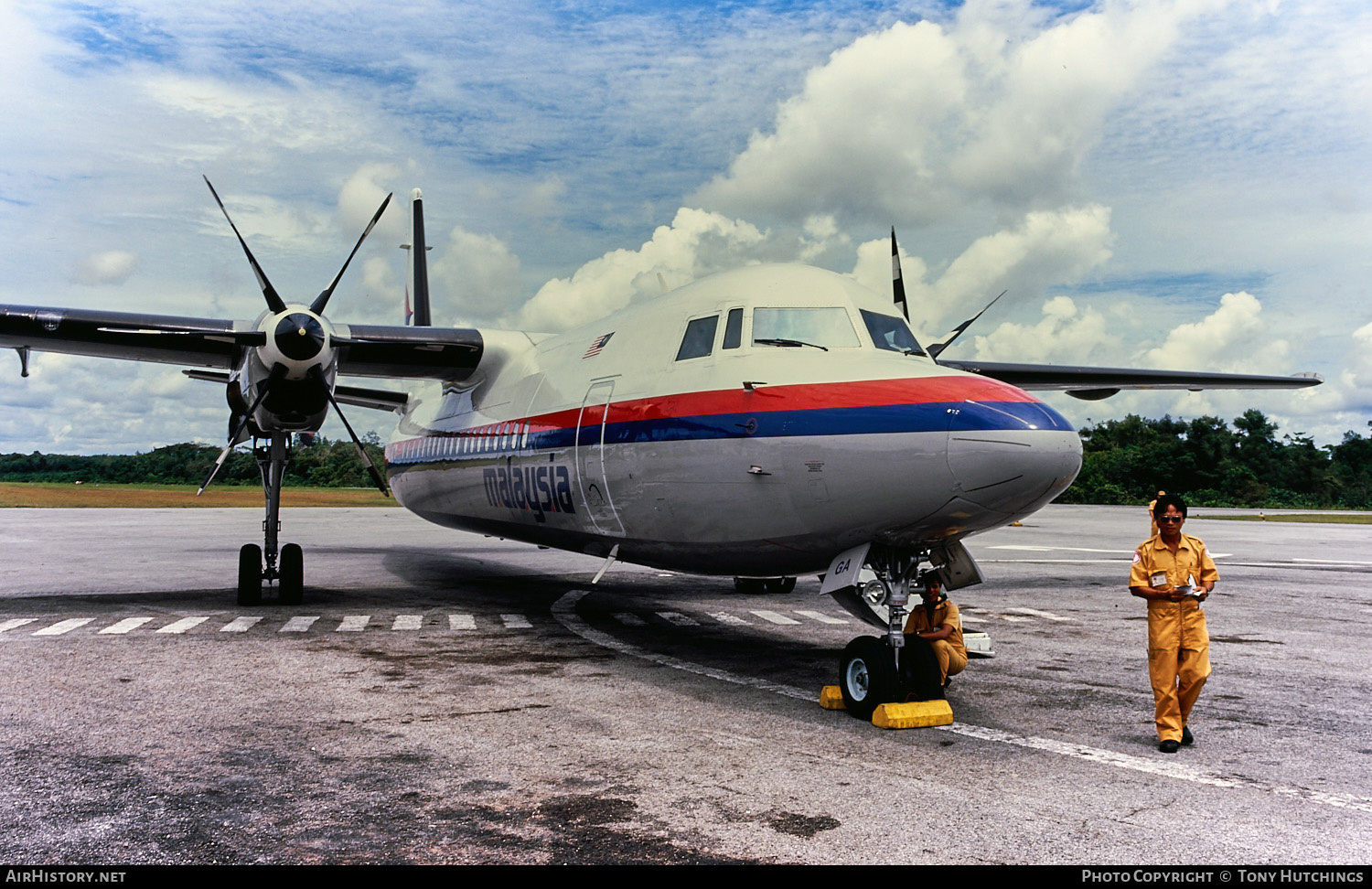 Aircraft Photo of 9M-MGA | Fokker 50 | Malaysia Airlines | AirHistory.net #450981