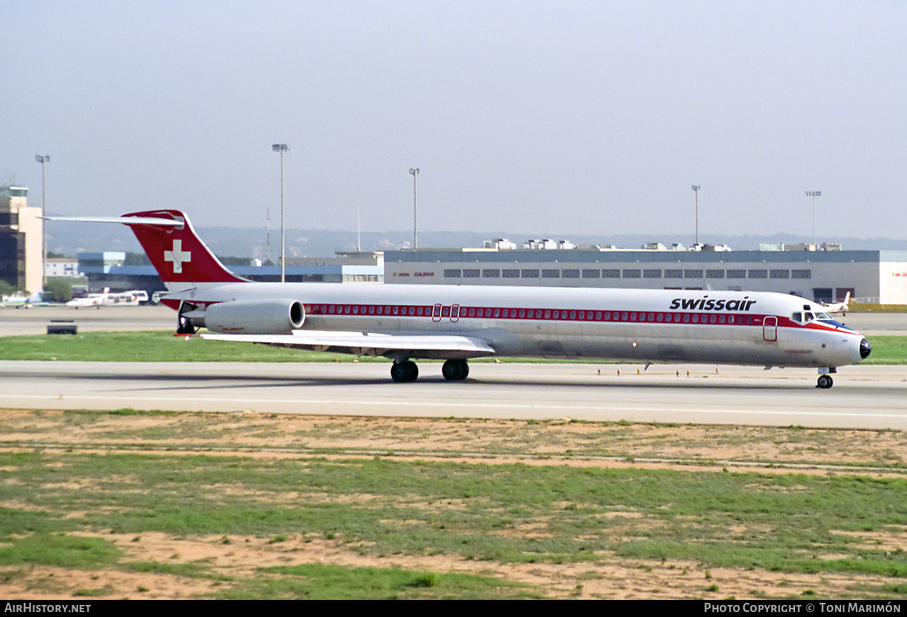 Aircraft Photo of HB-INB | McDonnell Douglas MD-81 (DC-9-81) | Swissair | AirHistory.net #450988