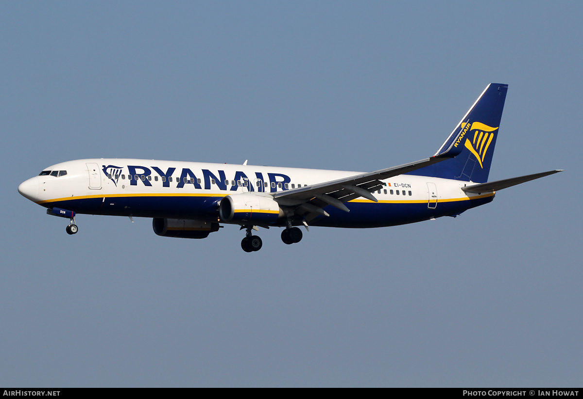 Aircraft Photo of EI-DCN | Boeing 737-8AS | Ryanair | AirHistory.net #450995