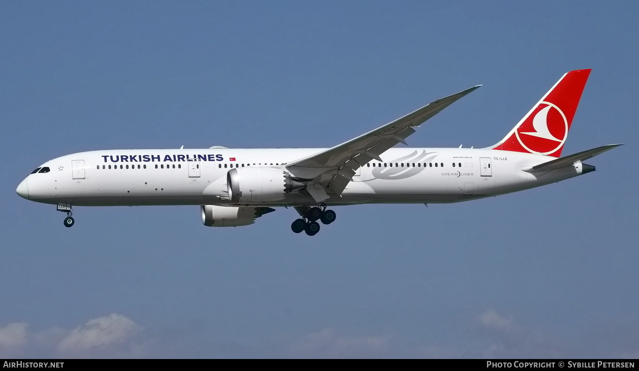 Aircraft Photo of TC-LLE | Boeing 787-9 Dreamliner | Turkish Airlines | AirHistory.net #451018