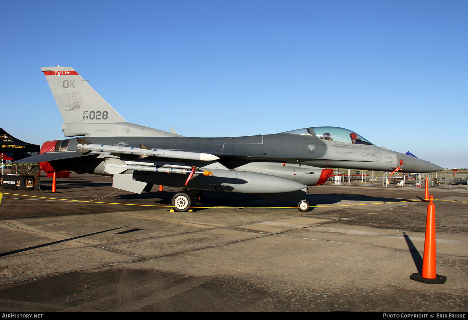 Aircraft Photo of 89-2028 / AF89-028 | General Dynamics F-16CM Fighting Falcon | USA - Air Force | AirHistory.net #451027