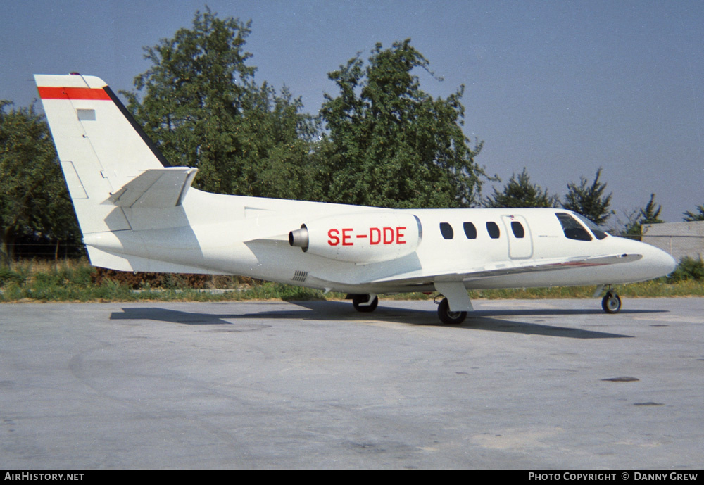 Aircraft Photo of SE-DDE | Cessna 500 Citation | AirHistory.net #451053