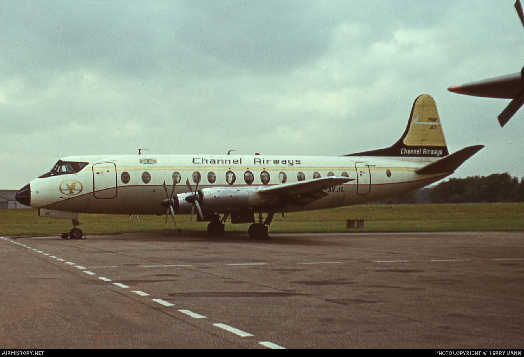 Aircraft Photo of G-AVJL | Vickers 812 Viscount | Channel Airways | AirHistory.net #451065