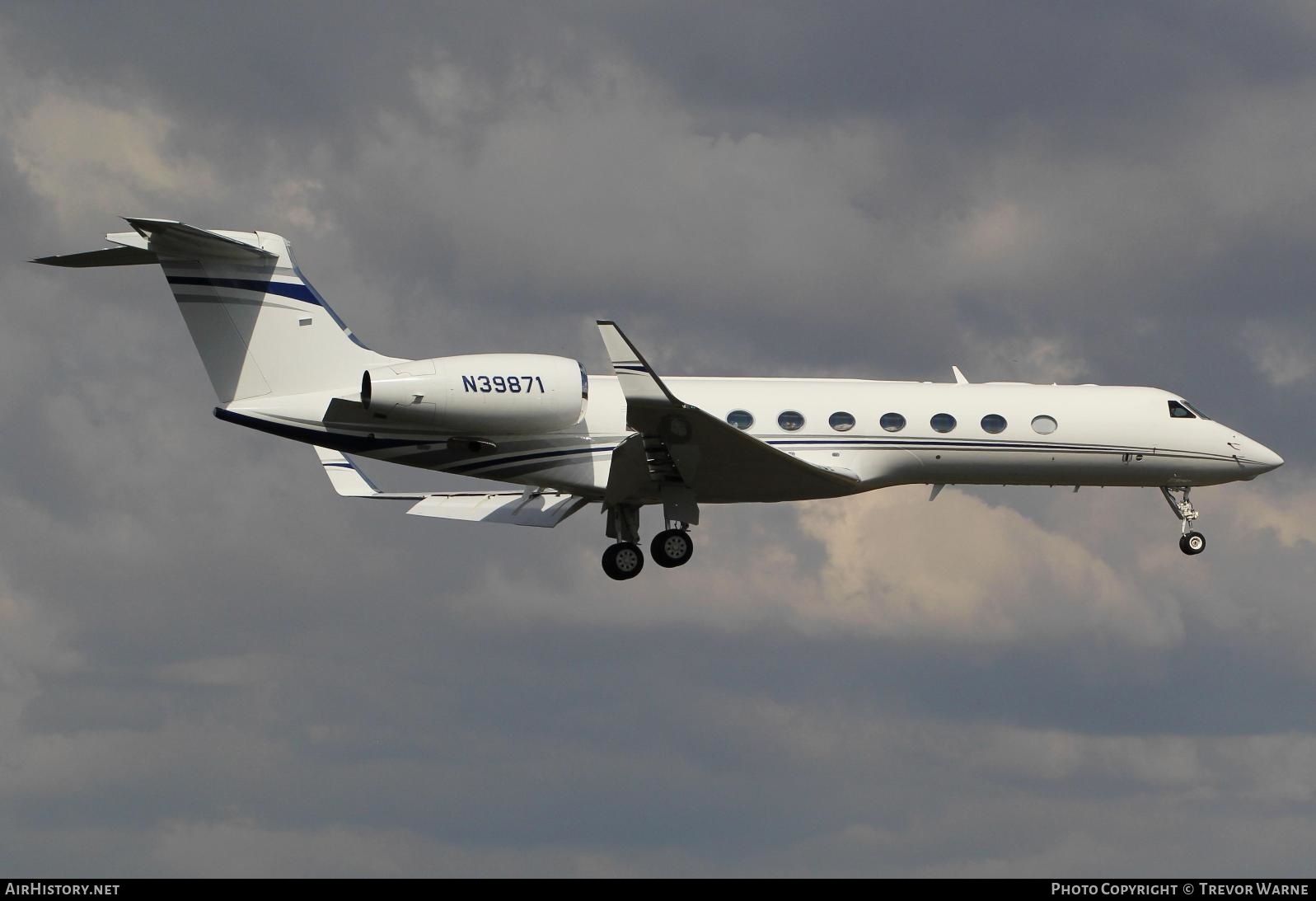 Aircraft Photo of N39871 | Gulfstream Aerospace G-V-SP Gulfstream G550 | AirHistory.net #451070