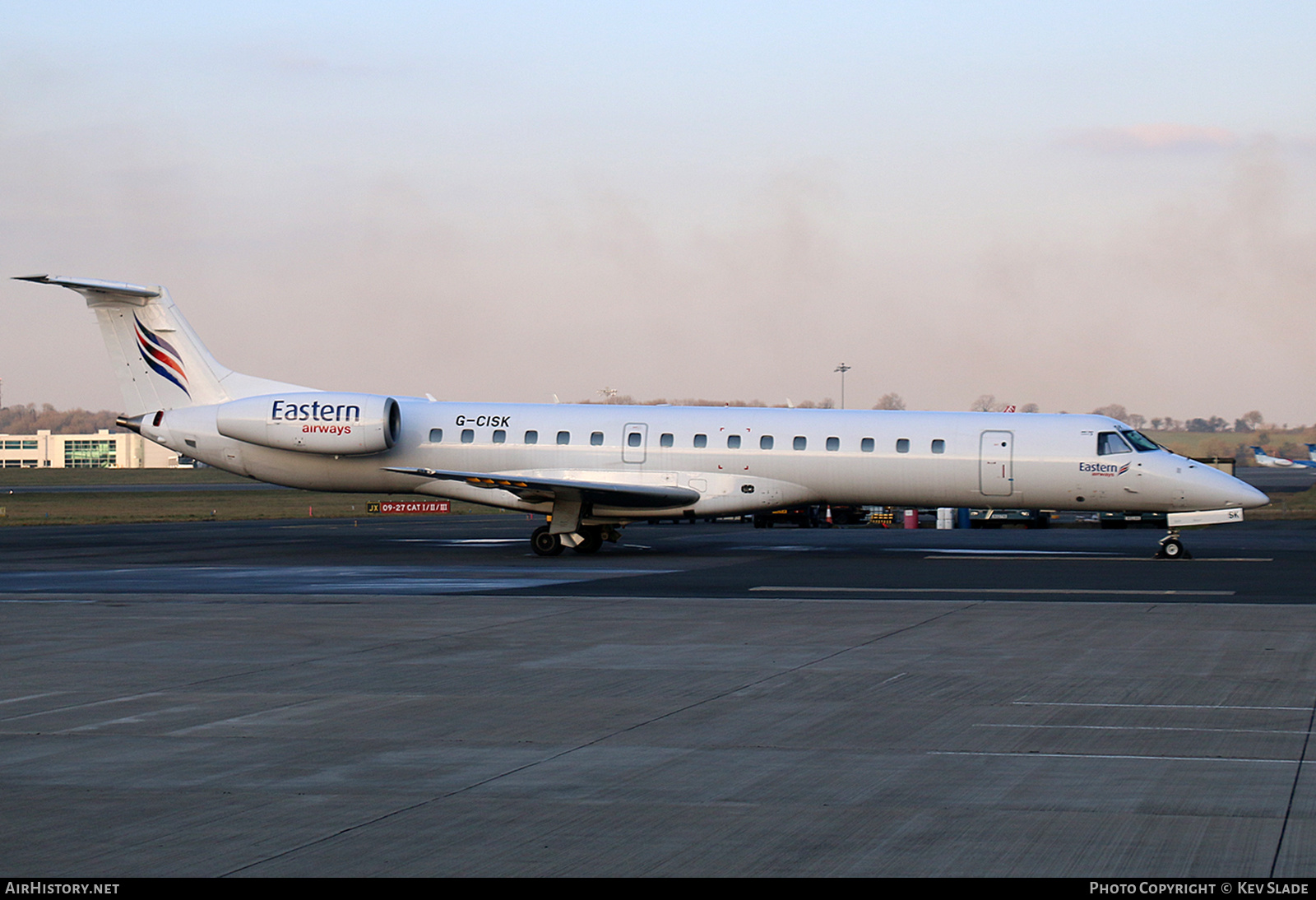 Aircraft Photo of G-CISK | Embraer ERJ-145ER (EMB-145ER) | Eastern Airways | AirHistory.net #451107