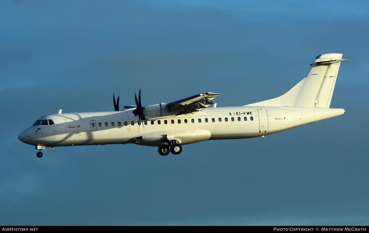 Aircraft Photo of EI-FMK | ATR ATR-72-600 (ATR-72-212A) | Stobart Air | AirHistory.net #451123