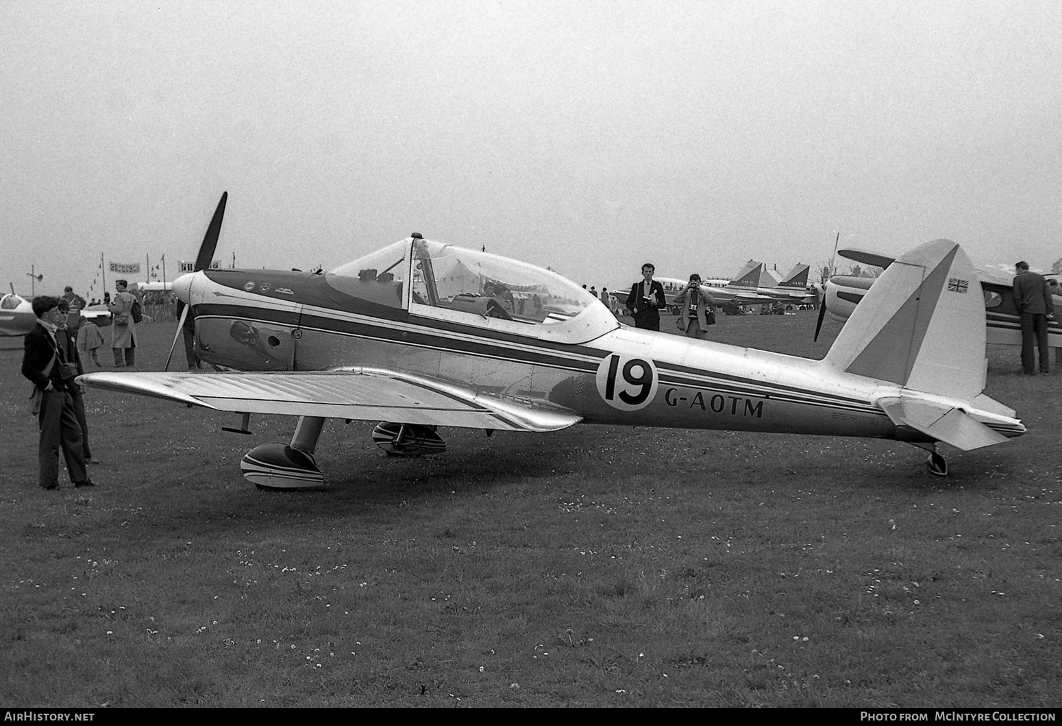 Aircraft Photo of G-AOTM | De Havilland DHC-1 Chipmunk Mk22A | AirHistory.net #451130