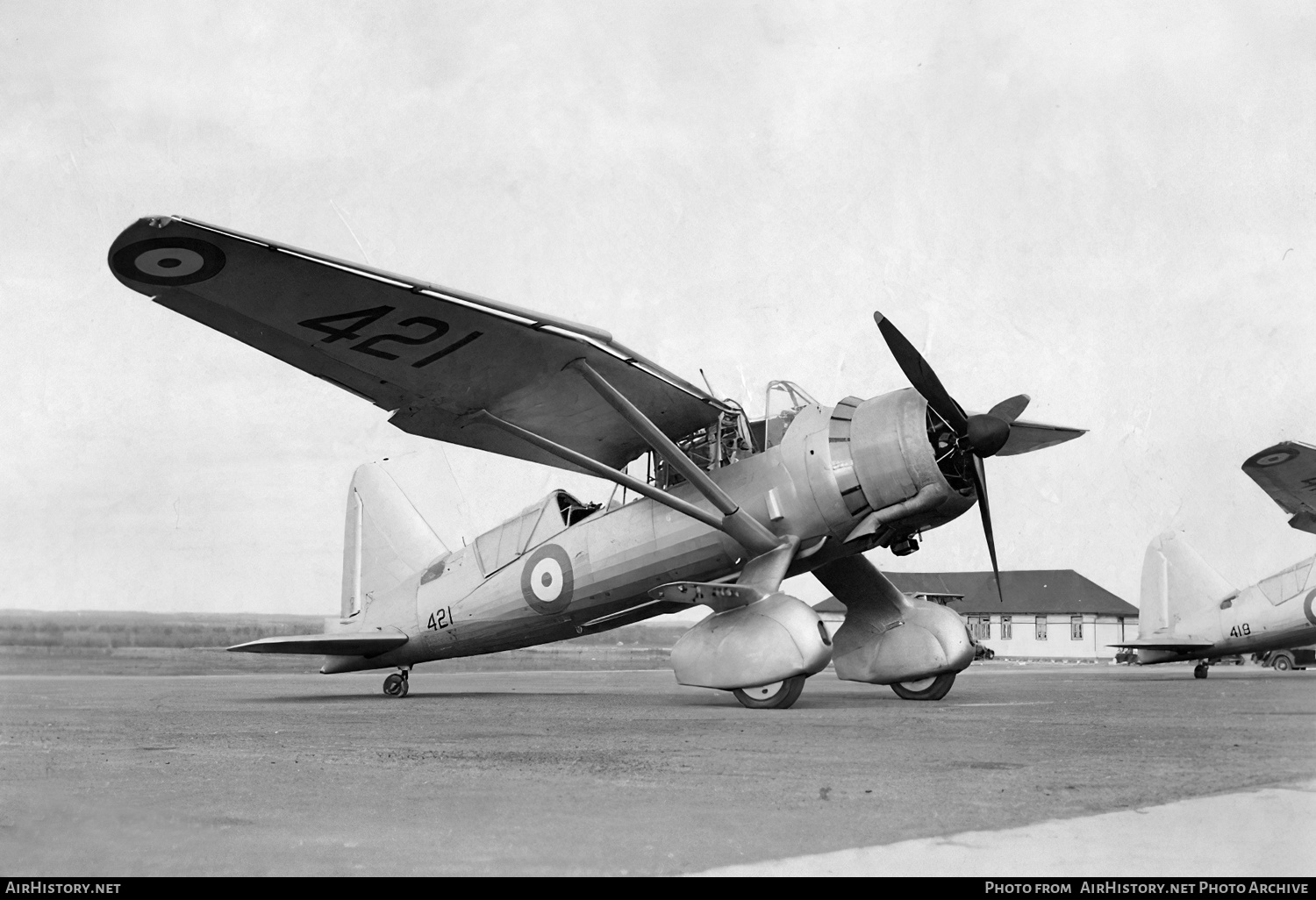 Aircraft Photo of 421 | Westland Lysander Mk.II | Canada - Air Force | AirHistory.net #451138