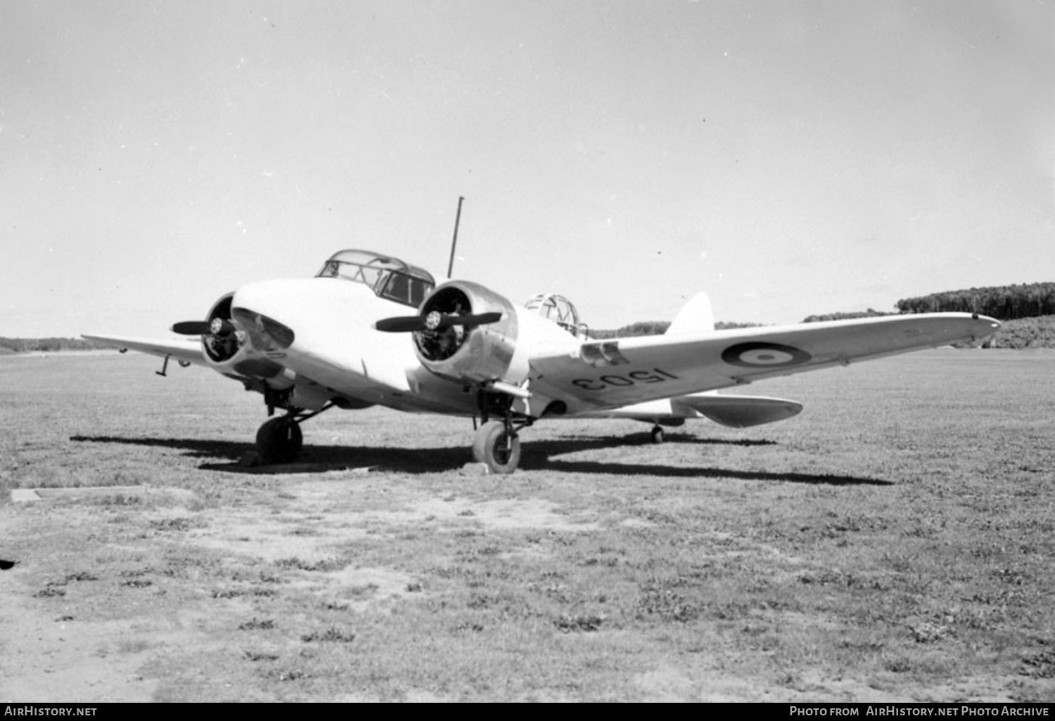 Aircraft Photo of 1503 | Airspeed AS-10 Oxford II | Canada - Air Force | AirHistory.net #451140