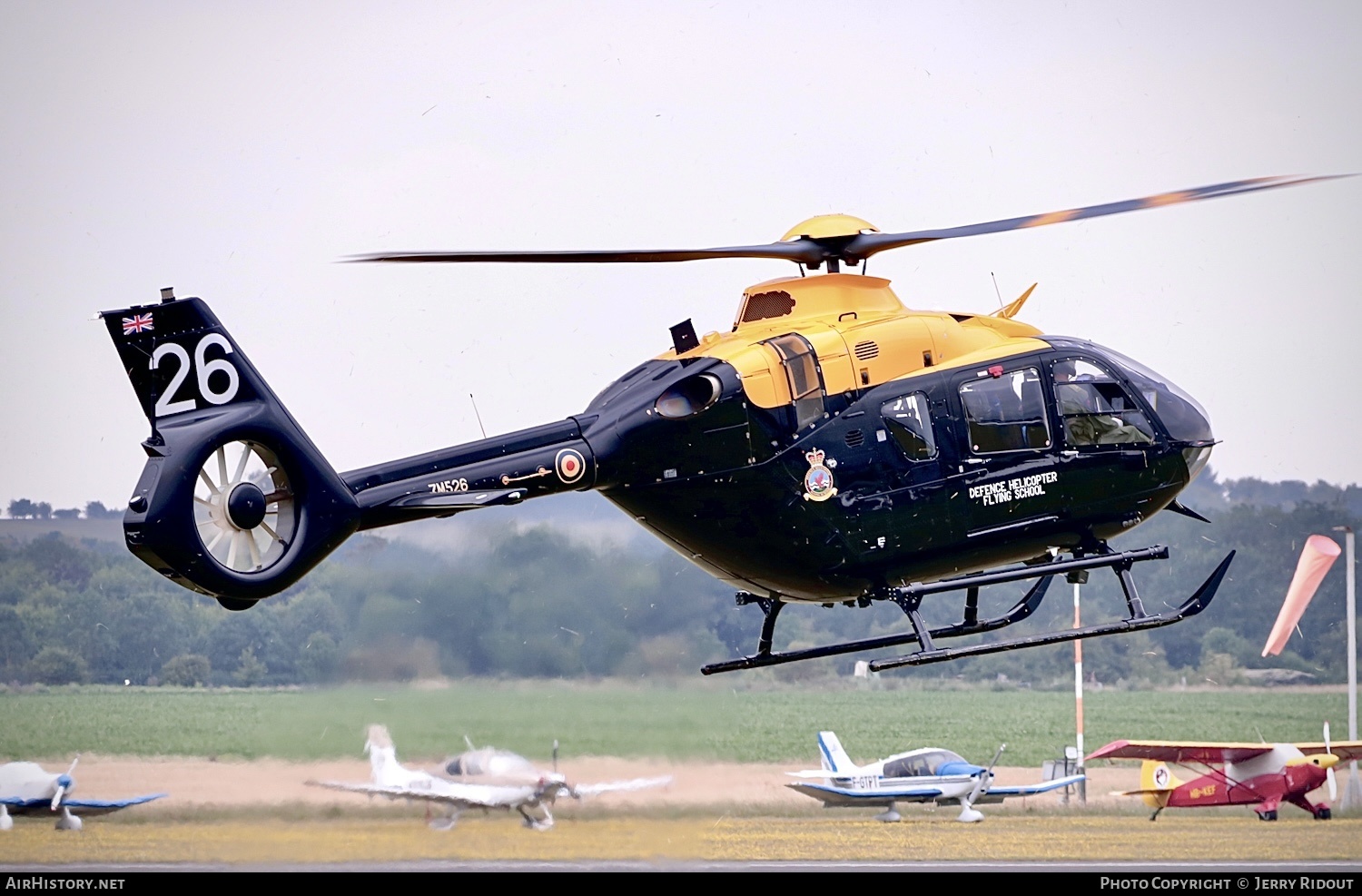 Aircraft Photo of ZM526 | Eurocopter EC-135T-3 Juno T1 | UK - Air Force | AirHistory.net #451151