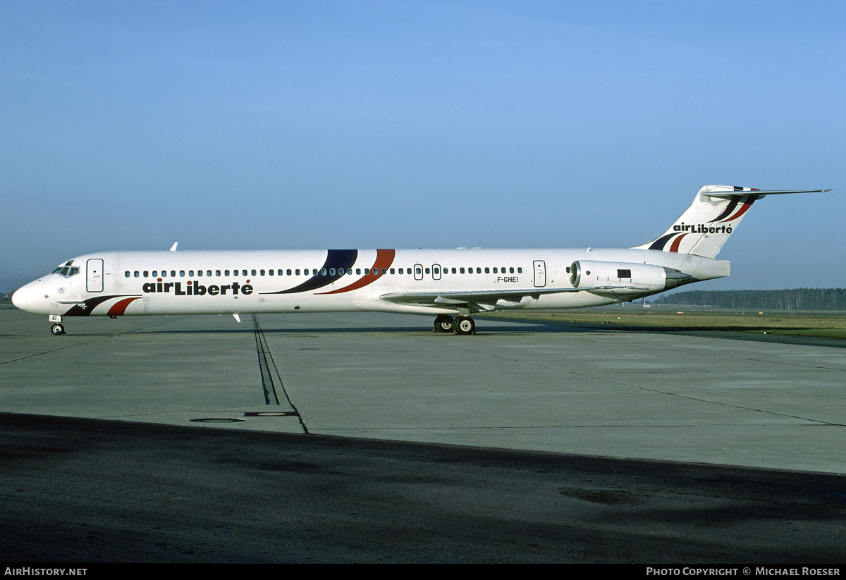 Aircraft Photo of F-GHEI | McDonnell Douglas MD-83 (DC-9-83) | Air Liberté | AirHistory.net #451152