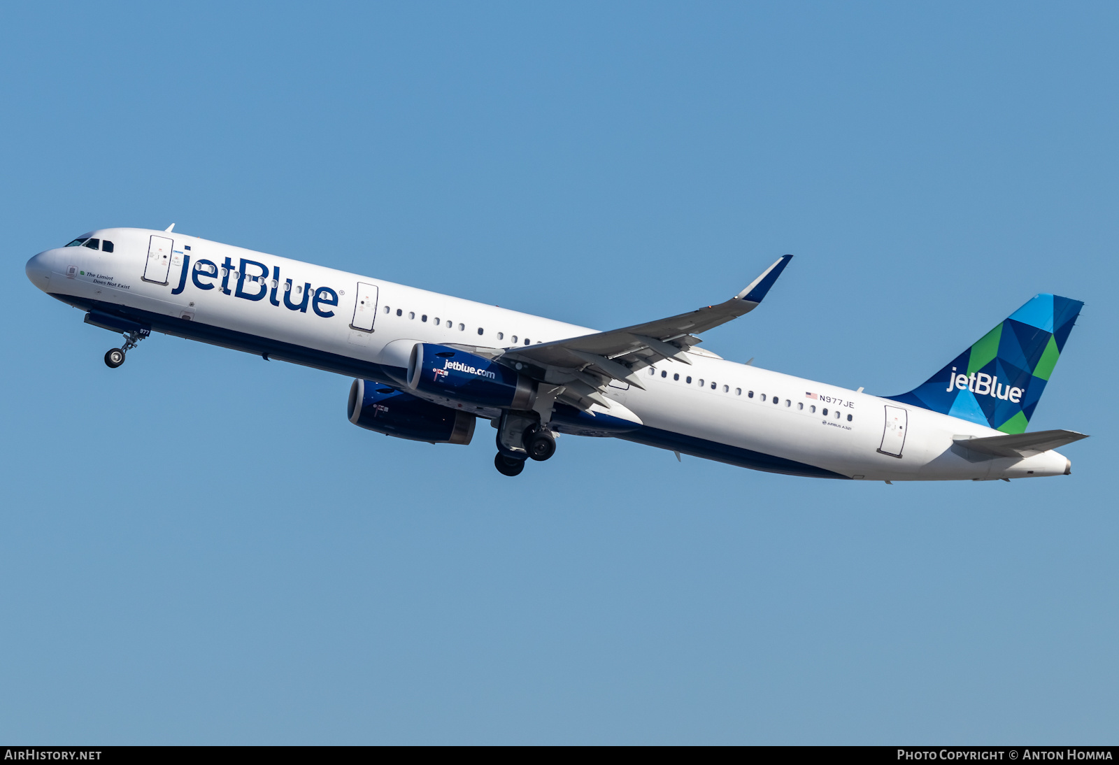 Aircraft Photo of N977JE | Airbus A321-231 | JetBlue Airways | AirHistory.net #451183