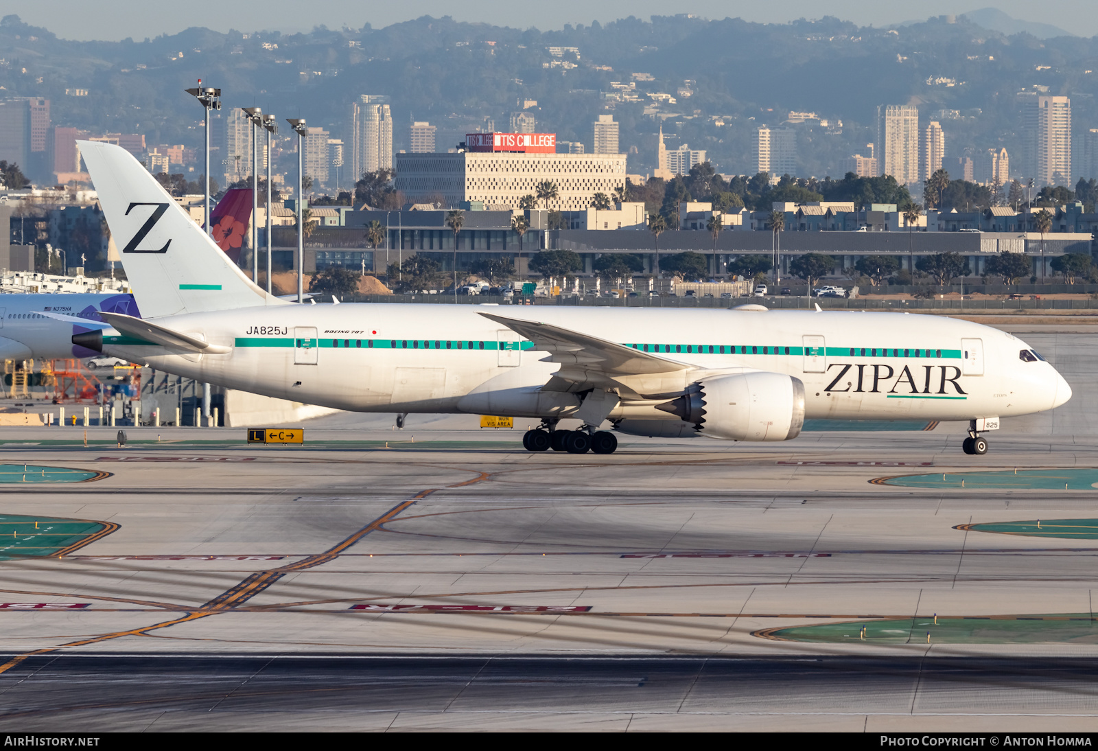 Aircraft Photo of JA825J | Boeing 787-8 Dreamliner | ZipAir | AirHistory.net #451192