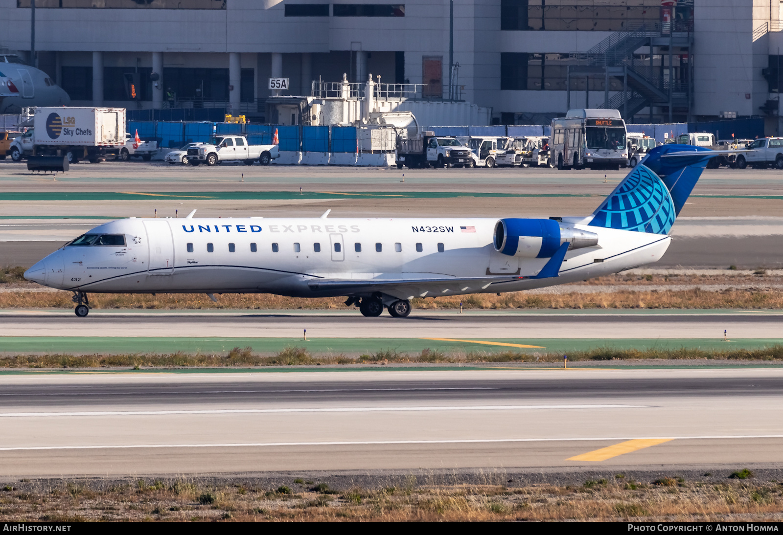 Aircraft Photo of N432SW | Bombardier CRJ-200LR (CL-600-2B19) | United Express | AirHistory.net #451201