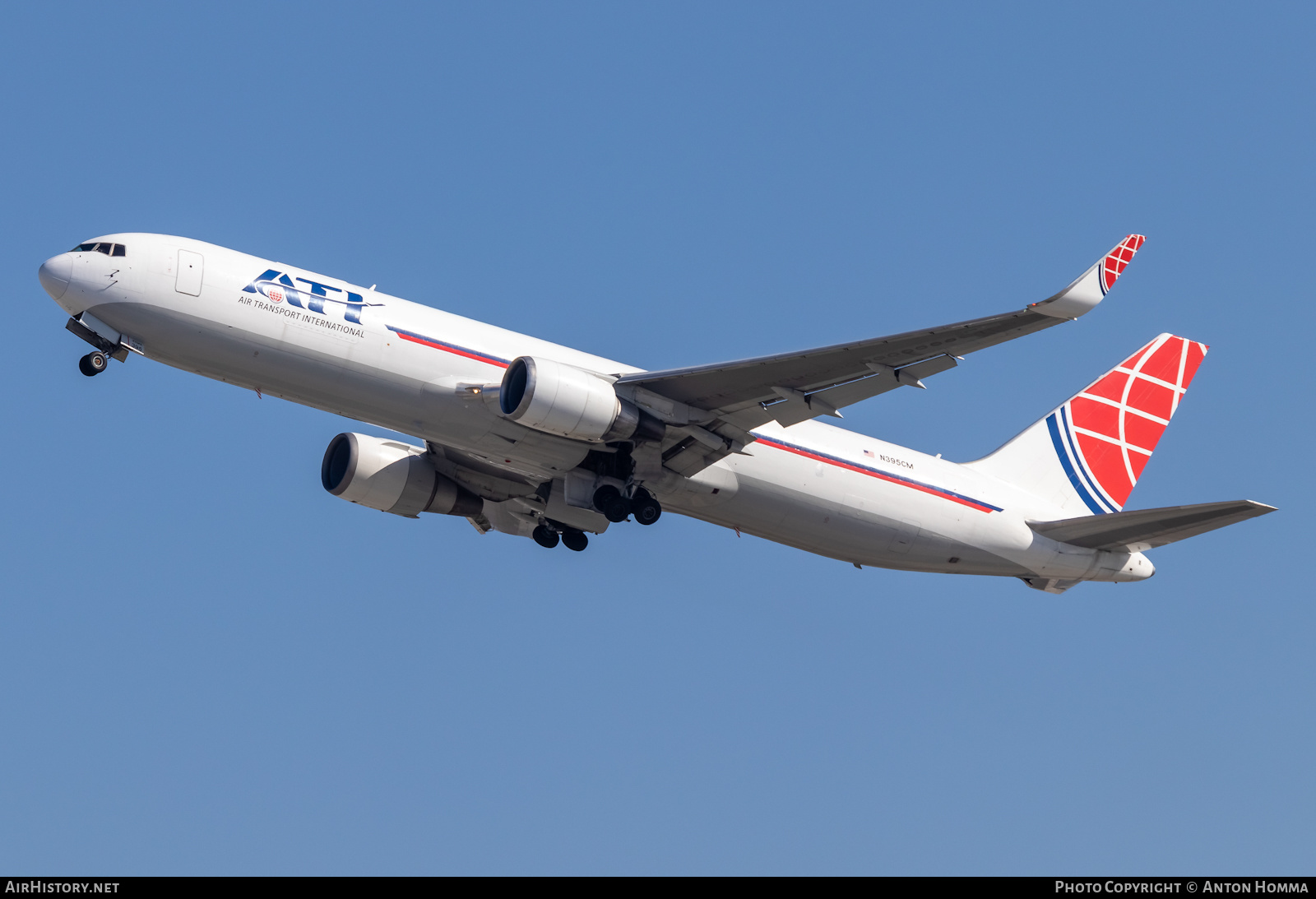 Aircraft Photo of N395CM | Boeing 767-323/ER(BDSF) | ATI - Air Transport International | AirHistory.net #451213
