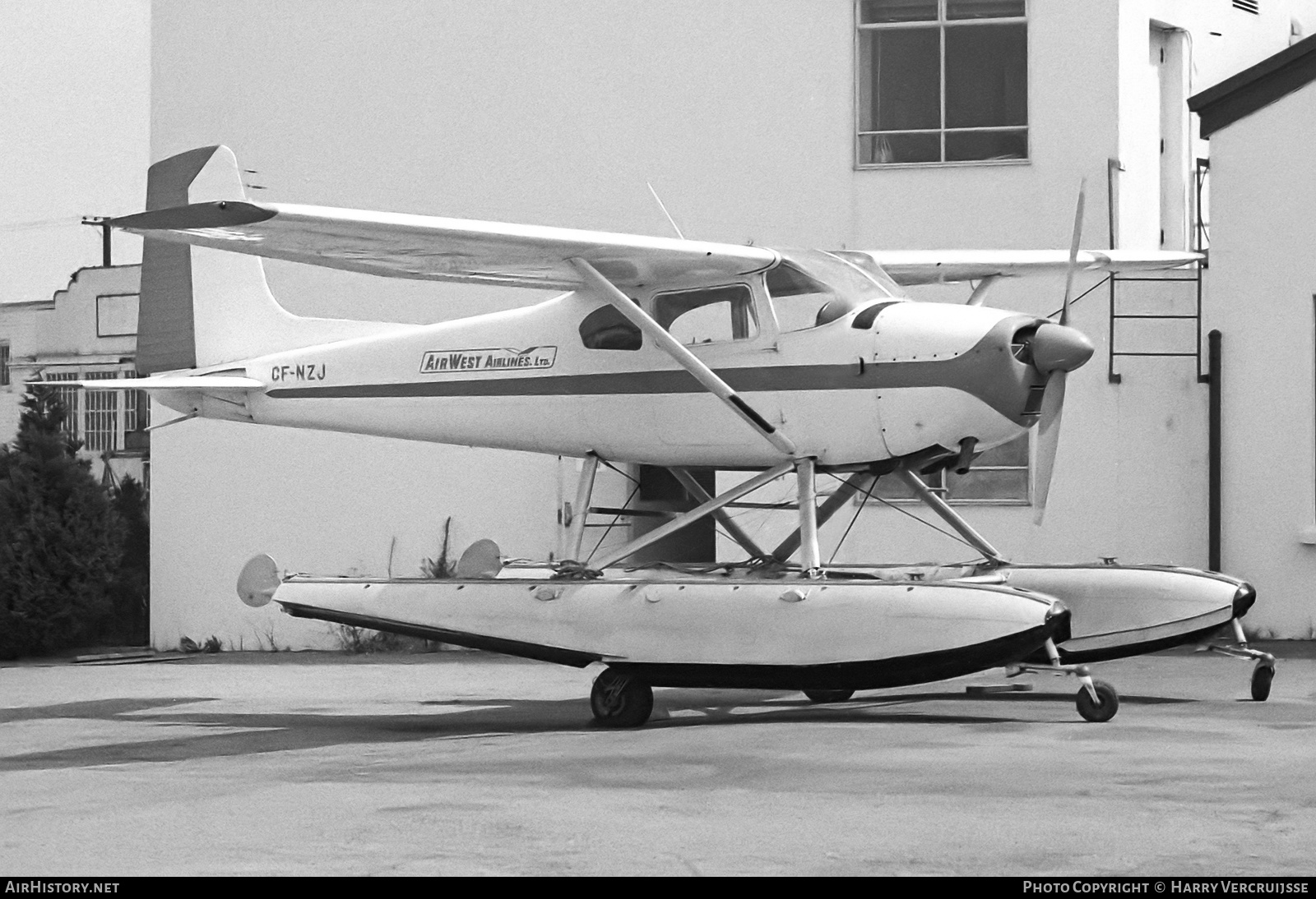 Aircraft Photo of CF-NZJ | Cessna 180E | AirWest Airlines | AirHistory.net #451214