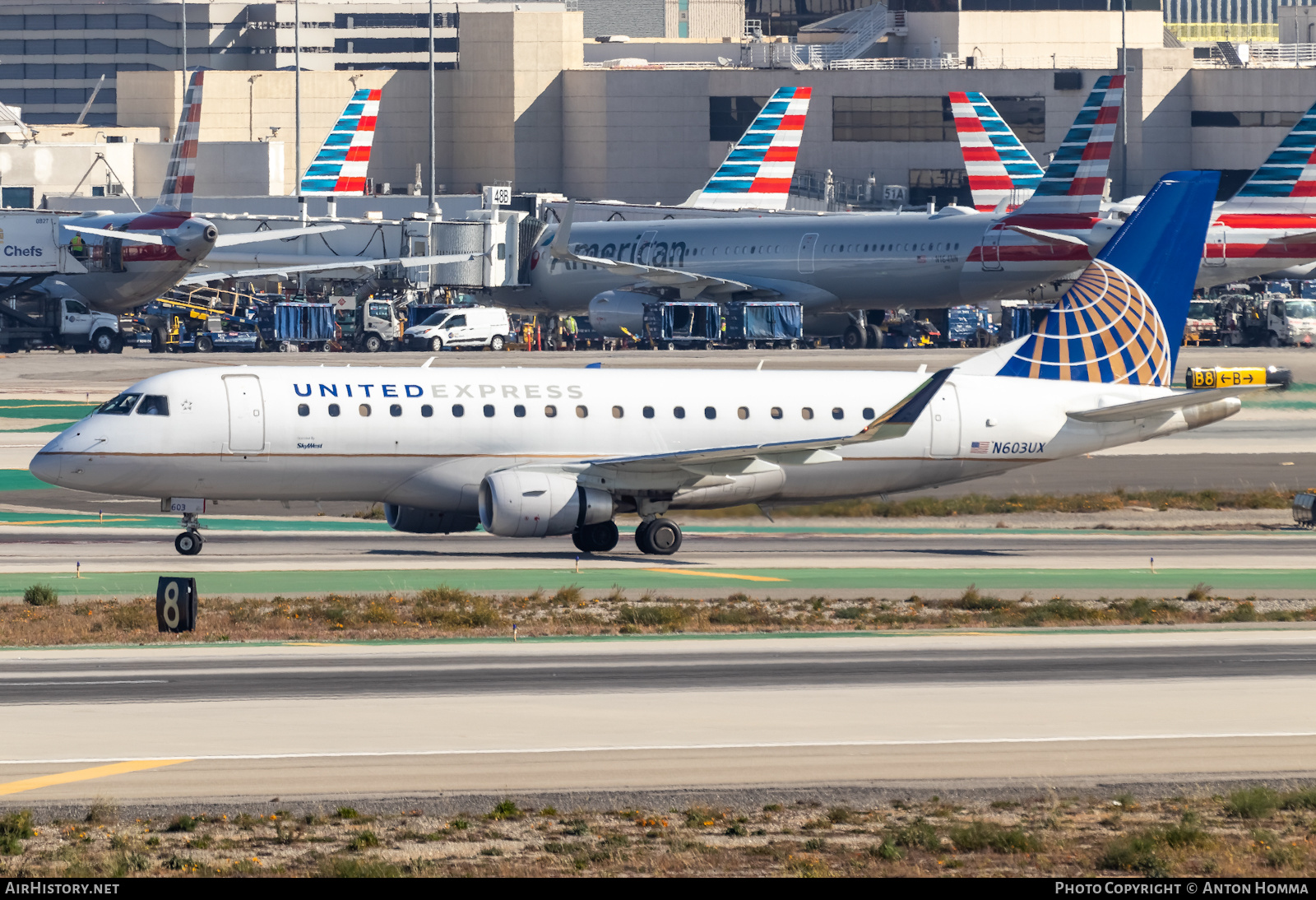 Aircraft Photo of N603UX | Embraer 175LL (ERJ-170-200LL) | United Express | AirHistory.net #451216