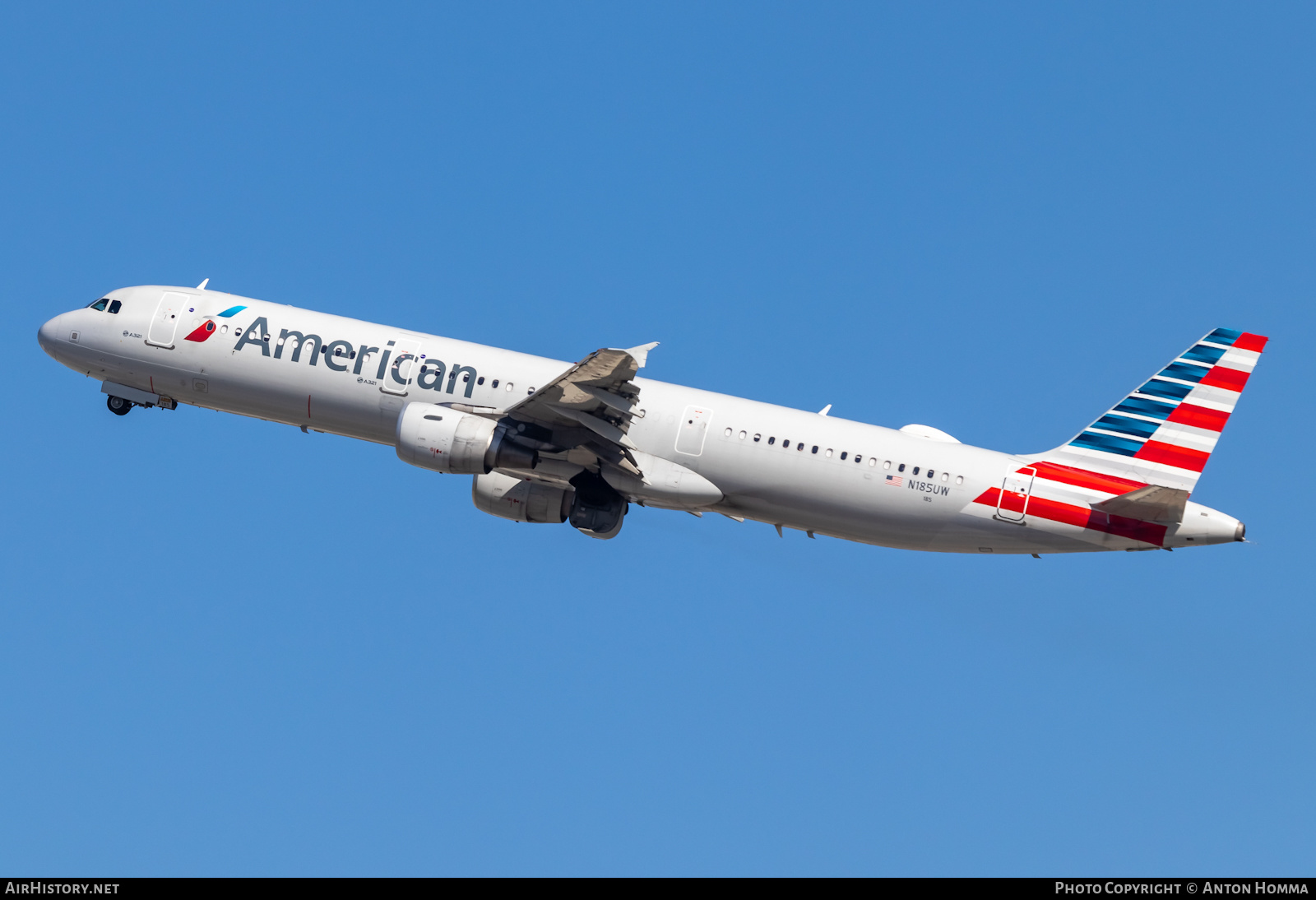 Aircraft Photo of N185UW | Airbus A321-211 | American Airlines | AirHistory.net #451220