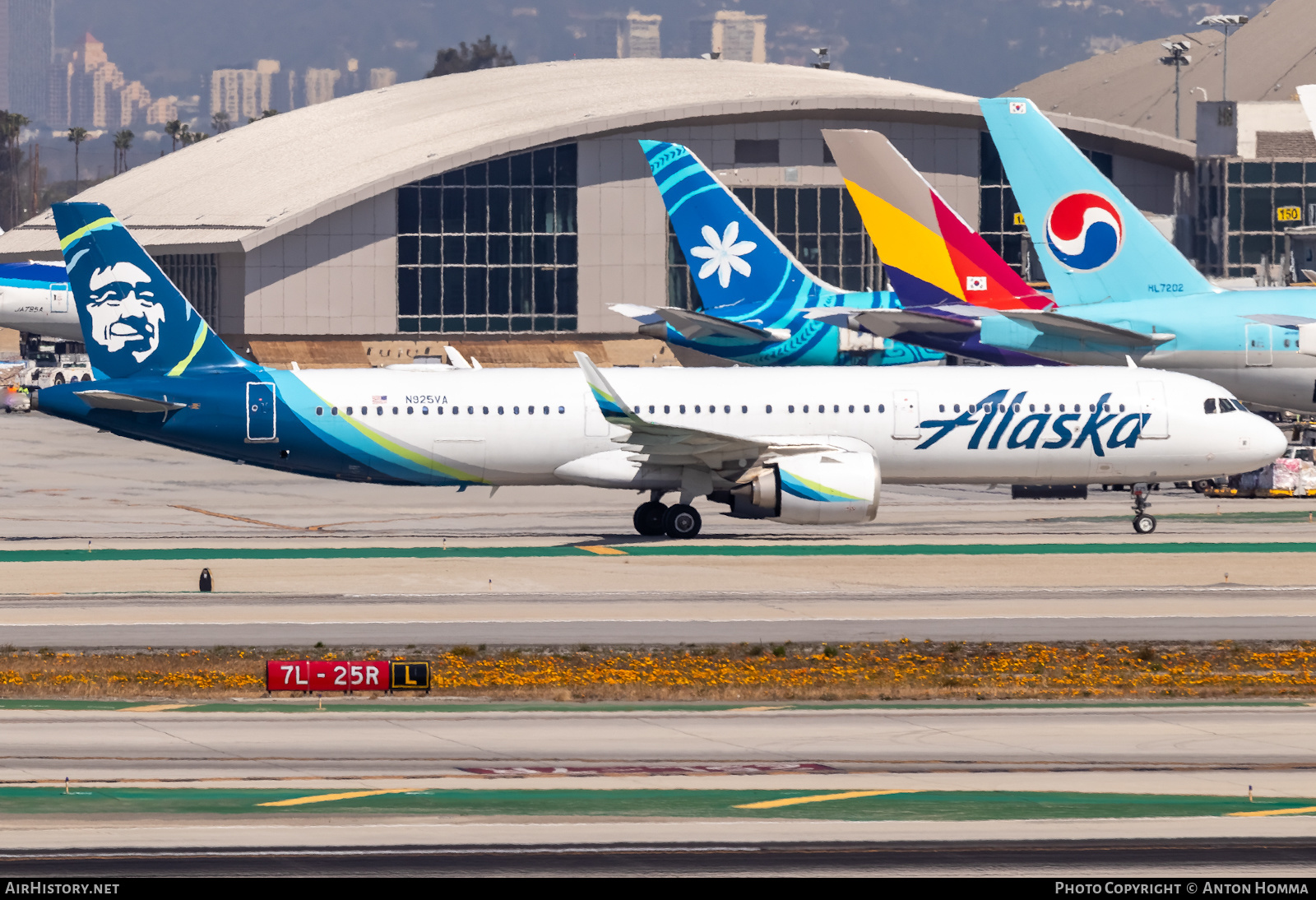 Aircraft Photo of N925VA | Airbus A321-253N | Alaska Airlines | AirHistory.net #451233
