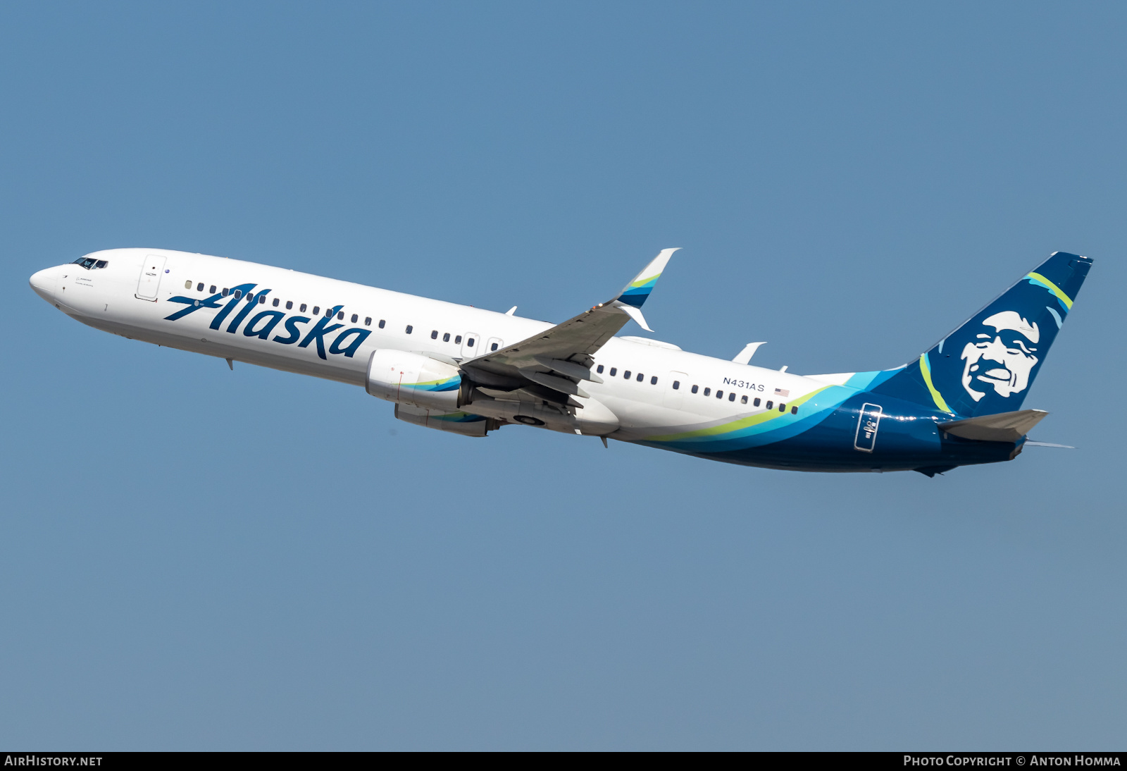 Aircraft Photo of N431AS | Boeing 737-990/ER | Alaska Airlines | AirHistory.net #451234