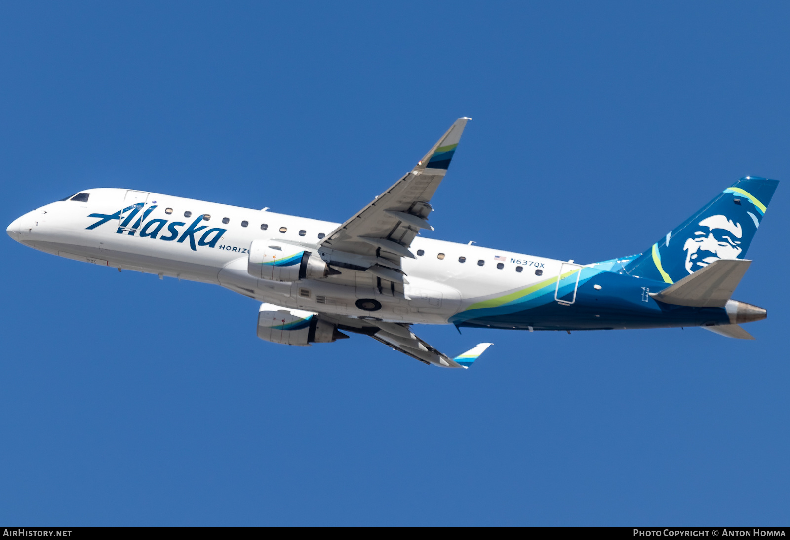 Aircraft Photo of N637QX | Embraer 175LR (ERJ-170-200LR) | Alaska Airlines | AirHistory.net #451243