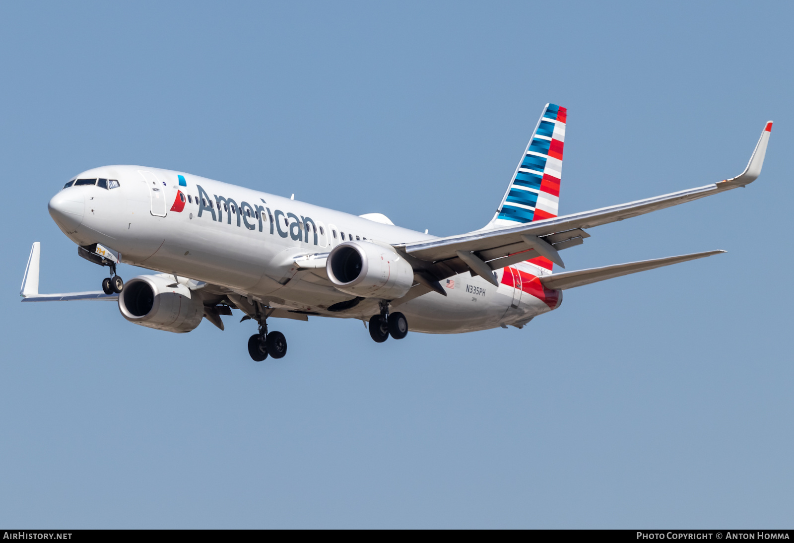 Aircraft Photo of N335PH | Boeing 737-800 | American Airlines | AirHistory.net #451245