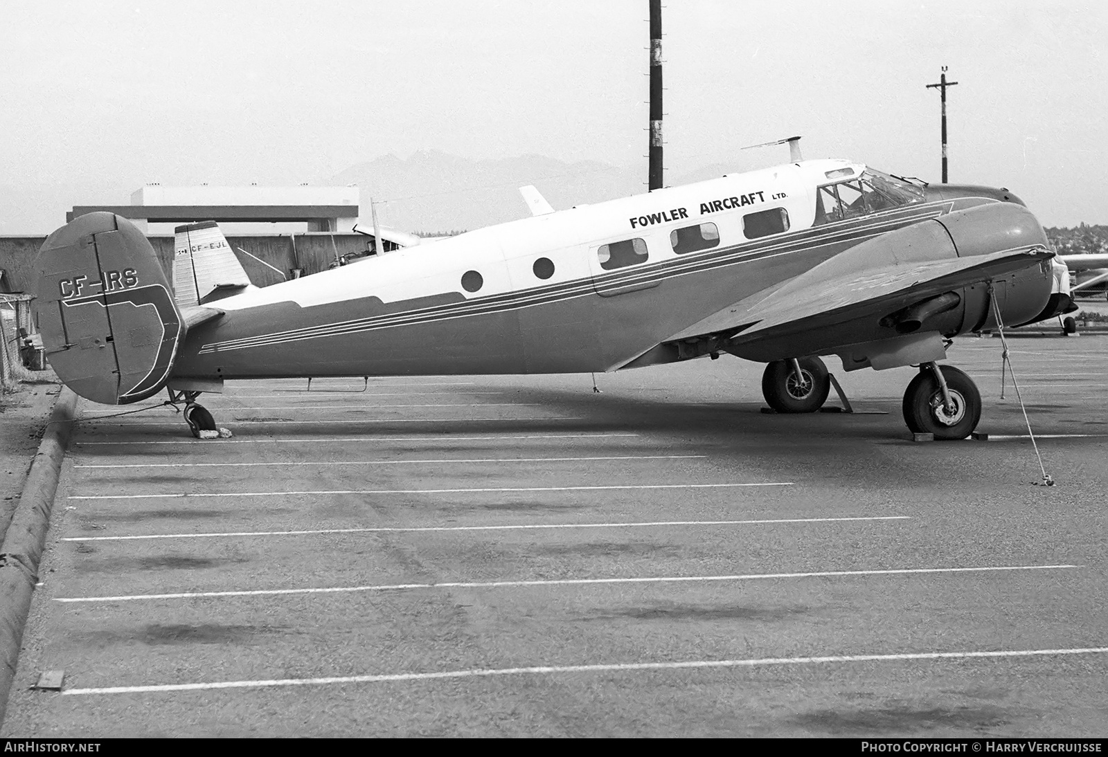 Aircraft Photo of CF-IRS | Beech D18S | Fowler Aircraft | AirHistory.net #451248