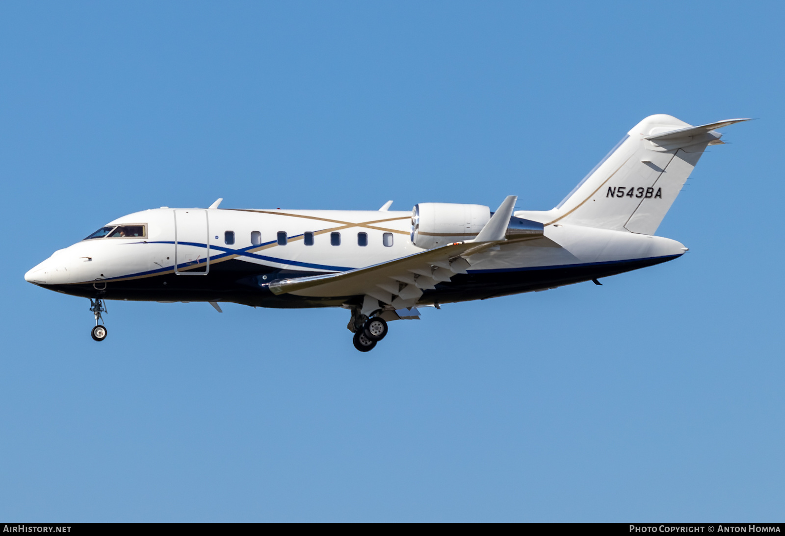 Aircraft Photo of N543BA | Bombardier Challenger 650 (CL-600-2B16) | AirHistory.net #451279