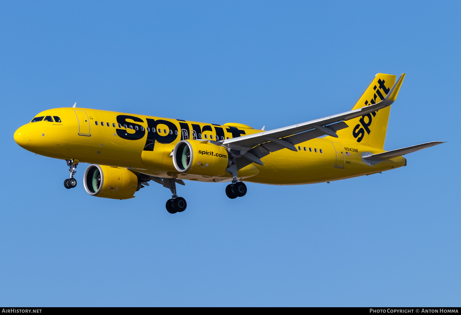 Aircraft Photo of N943NK | Airbus A320-271N | Spirit Airlines | AirHistory.net #451281