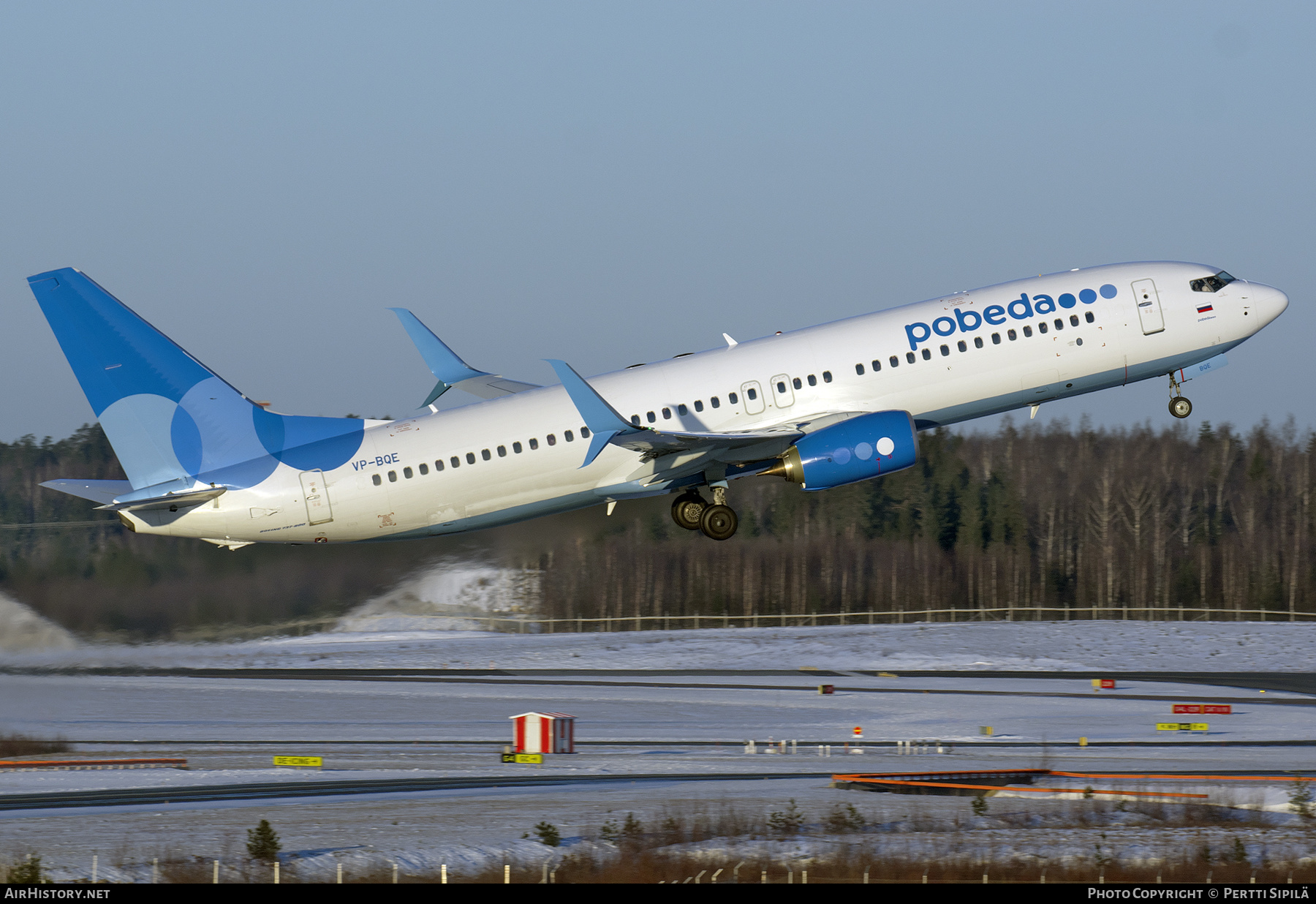 Aircraft Photo of VP-BQE | Boeing 737-800 | Pobeda Airlines | AirHistory.net #451284